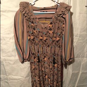 Vintage Silk Betsey Johnson Dress Sz 10